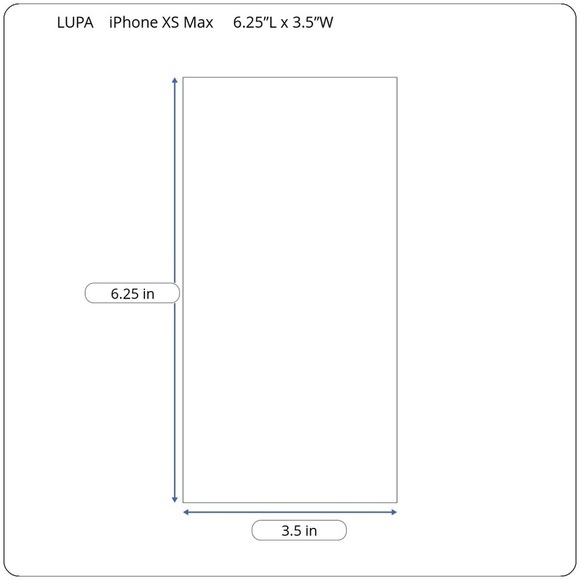 **5/$20** LUPA Burgundy Vegan Leather iPhone XS Max Case - Picture 12 of 12